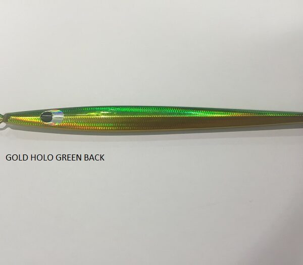 GOLD HOLO GREEN BACK